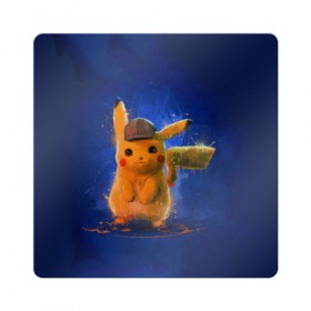 Магнит виниловый Квадрат с принтом Pikachu Pika Pika в городе Новоалтайск, полимерный материал с магнитным слоем | размер 9*9 см, закругленные углы | pika | pikachu | аниме | детская | детям | игры | молния | мышка | мышь | пика | пикачу | покемон | покемоны
