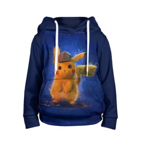 Детская толстовка 3D с принтом Pikachu Pika Pika в городе Новоалтайск, 100% полиэстер | двухслойный капюшон со шнурком для регулировки, мягкие манжеты на рукавах и по низу толстовки, спереди карман-кенгуру с мягким внутренним слоем | pika | pikachu | аниме | детская | детям | игры | молния | мышка | мышь | пика | пикачу | покемон | покемоны