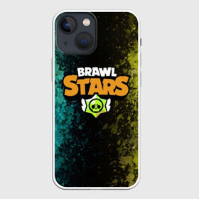 Чехол для iPhone 13 mini с принтом Brawl Stars. в городе Новоалтайск,  |  | Тематика изображения на принте: 3d | brawl stars | moba | бравл старс | жанр | игра | краска | лого | логотип | надпись | пятна | разводы | текстура