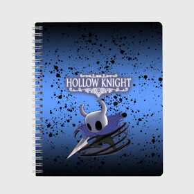 Тетрадь с принтом Hollow Knight в городе Новоалтайск, 100% бумага | 48 листов, плотность листов — 60 г/м2, плотность картонной обложки — 250 г/м2. Листы скреплены сбоку удобной пружинной спиралью. Уголки страниц и обложки скругленные. Цвет линий — светло-серый
 | Тематика изображения на принте: game | hollow knight | hollow knight godmaster | hollow knight map | hollow knight ps4 | silksong | зот могучий | игра | карта | королевство | метроидвания | полый король | приключения букашек | халлоунест | холлоу кнайт | эмилития