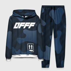 Мужской костюм 3D (с толстовкой) с принтом OFFF в городе Новоалтайск,  |  | abloh | black | logo | of white | off | off white | offwhite | paint | street | trend | virgil | wear | white | бренд | вайт | лого | мода | офвайт | офф | офф вайт | оффвайт | символ | стритвир | тренд | уличная