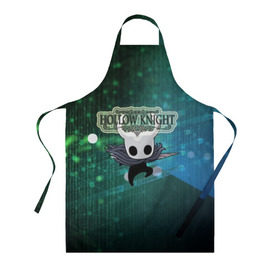 Фартук 3D с принтом HOLLOW KNIGHT в городе Новоалтайск, 100% полиэстер | общий размер — 65 х 85 см, ширина нагрудника — 26 см, горловина — 53 см, длина завязок — 54 см, общий обхват в поясе — 173 см. Принт на завязках и на горловине наносится с двух сторон, на основной части фартука — только с внешней стороны | 3d | hollow knight | абстракция | арты | игра | лого | логотип | надпись | приключение | стратегия | эмблема