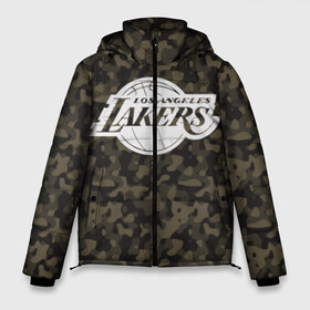 Мужская зимняя куртка 3D с принтом Los Angeles Lakers Camo в городе Новоалтайск, верх — 100% полиэстер; подкладка — 100% полиэстер; утеплитель — 100% полиэстер | длина ниже бедра, свободный силуэт Оверсайз. Есть воротник-стойка, отстегивающийся капюшон и ветрозащитная планка. 

Боковые карманы с листочкой на кнопках и внутренний карман на молнии. | camo | lakers | los angeles lakers | nba | баскетбол | камуфляж | лос анджелес лейкерс | нба | спорт | хаки