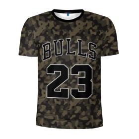 Мужская футболка 3D спортивная с принтом Chicago Bulls 23 Camo в городе Новоалтайск, 100% полиэстер с улучшенными характеристиками | приталенный силуэт, круглая горловина, широкие плечи, сужается к линии бедра | bulls | camo | chicago | chicago bulls | nba | баскетбол | буллз | камуфляж | нба | спорт | хаки | чикаго | чикаго буллз