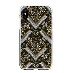 Чехол для iPhone XS Max матовый с принтом green в городе Новоалтайск, Силикон | Область печати: задняя сторона чехла, без боковых панелей | Тематика изображения на принте: fashion | luxury | texture | дорогая | дорогой | золото | люкс | паттерн | роскошь | серебро | стиль | стильная | текстура