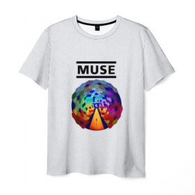 Мужская футболка 3D с принтом Muse в городе Новоалтайск, 100% полиэфир | прямой крой, круглый вырез горловины, длина до линии бедер | muse | альтернативный | группа | доминик ховард | крис уолстенхолм | мосе | моус | моусе | муза | музе | музык | мусе | мьюз | мэттью беллами | прогрессивный | рок | симфонический | спейс | спейсрок