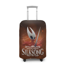 Чехол для чемодана 3D с принтом Hollow Knight: SILKSONG в городе Новоалтайск, 86% полиэфир, 14% спандекс | двустороннее нанесение принта, прорези для ручек и колес | Тематика изображения на принте: game | games | ghosts | godmaster | hollow | hornet | knight | metroidvania | silksong | zote | гримм | зот | игра | игры | квиррел | найт | песня | полый | призраки | пустой | рыцарь | силксонг | холлоу | хорнет | шелк