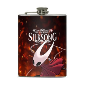 Фляга с принтом Hollow Knight: SILKSONG в городе Новоалтайск, металлический корпус | емкость 0,22 л, размер 125 х 94 мм. Виниловая наклейка запечатывается полностью | game | games | ghosts | godmaster | hollow | hornet | knight | metroidvania | silksong | zote | гримм | зот | игра | игры | квиррел | найт | песня | полый | призраки | пустой | рыцарь | силксонг | холлоу | хорнет | шелк