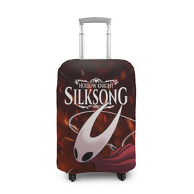 Чехол для чемодана 3D с принтом Hollow Knight: SILKSONG в городе Новоалтайск, 86% полиэфир, 14% спандекс | двустороннее нанесение принта, прорези для ручек и колес | Тематика изображения на принте: game | games | ghosts | godmaster | hollow | hornet | knight | metroidvania | silksong | zote | гримм | зот | игра | игры | квиррел | найт | песня | полый | призраки | пустой | рыцарь | силксонг | холлоу | хорнет | шелк