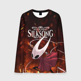 Мужской лонгслив 3D с принтом Hollow Knight: SILKSONG в городе Новоалтайск, 100% полиэстер | длинные рукава, круглый вырез горловины, полуприлегающий силуэт | game | games | ghosts | godmaster | hollow | hornet | knight | metroidvania | silksong | zote | гримм | зот | игра | игры | квиррел | найт | песня | полый | призраки | пустой | рыцарь | силксонг | холлоу | хорнет | шелк