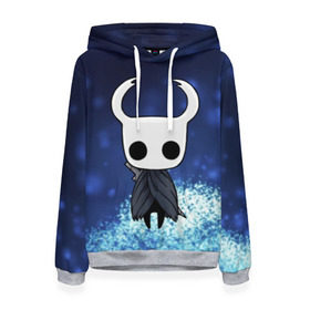 Женская толстовка 3D с принтом Рыцарь - HOLLOW KNIGHT в городе Новоалтайск, 100% полиэстер  | двухслойный капюшон со шнурком для регулировки, мягкие манжеты на рукавах и по низу толстовки, спереди карман-кенгуру с мягким внутренним слоем. | game | games | ghosts | godmaster | hollow | hornet | knight | metroidvania | silksong | zote | гримм | зот | игра | игры | квиррел | найт | песня | полый | призраки | пустой | рыцарь | силксонг | холлоу | хорнет | шелк