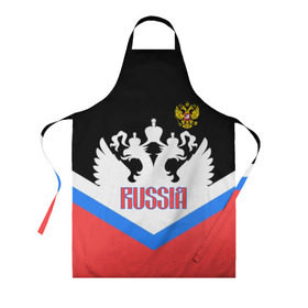 Фартук 3D с принтом HOCKEY RUSSIA в городе Новоалтайск, 100% полиэстер | общий размер — 65 х 85 см, ширина нагрудника — 26 см, горловина — 53 см, длина завязок — 54 см, общий обхват в поясе — 173 см. Принт на завязках и на горловине наносится с двух сторон, на основной части фартука — только с внешней стороны | hockey | russia | sport | герб | надписи | россия | сборная хоккея | символика | спорт | спортсмен | триколор | форма | хоккей | чемпионат | я русский