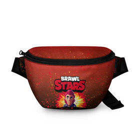 Поясная сумка 3D с принтом Brawl Stars Colt в городе Новоалтайск, 100% полиэстер | плотная ткань, ремень с регулируемой длиной, внутри несколько карманов для мелочей, основное отделение и карман с обратной стороны сумки застегиваются на молнию | boom | brawl | brawl st | brawl stars | colt | logo | map | mobo | pattern | poco | shelly | stars | бравл | взрыв | игра | игры | карта | кольт | лого | мобильные игры | патерн | паттерн | поко | старс | шелли