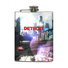 Фляга с принтом DETROIT:BECOME HUMAN в городе Новоалтайск, металлический корпус | емкость 0,22 л, размер 125 х 94 мм. Виниловая наклейка запечатывается полностью | Тематика изображения на принте: action | ai | android | connor | dbhpk19 | detroit become human | game | rk 800 | rk 900 | андроиды | детектив | игра | игры | интерактивное кино | кара | коннор | логотип | маркус | роботы | фирменный стиль | экшн