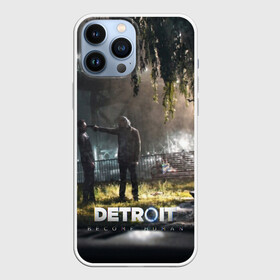 Чехол для iPhone 13 Pro Max с принтом DETROIT:BECOME HUMAN в городе Новоалтайск,  |  | Тематика изображения на принте: action | ai | android | connor | dbhpk19 | detroit become human | game | rk 800 | rk 900 | андроиды | детектив | игра | игры | интерактивное кино | кара | коннор | логотип | маркус | роботы | фирменный стиль | экшн