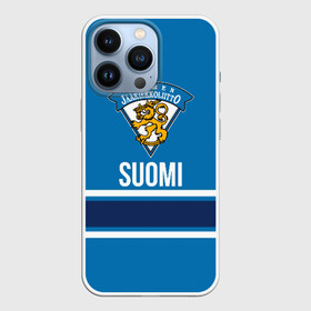 Чехол для iPhone 13 Pro с принтом СБОРНАЯ ФИНЛЯНДИИ в городе Новоалтайск,  |  | finland | hockey | sport | герб | надписи | сборная финляндии | сборная хоккея | символика | спорт | спортсмен | финляндия | форма | хоккей | чемпионат | чемпионат 2019