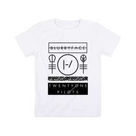 Детская футболка хлопок с принтом TWENTY ONE PILOTS (TOP) в городе Новоалтайск, 100% хлопок | круглый вырез горловины, полуприлегающий силуэт, длина до линии бедер | 21 pilots | 21p | bandito | blurryface | chlorine | dema don t control us | joshua | music | ned | rock | top | trench | twenty one pilots | tyler | бандито | группа | музыка | нэд | рок | тренч