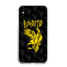 Чехол для iPhone XS Max матовый с принтом TOP - BANDITO в городе Новоалтайск, Силикон | Область печати: задняя сторона чехла, без боковых панелей | 21 pilots | 21p | bandito | blurryface | chlorine | joshua | music | ned | rock | top | trench | twenty one pilots | tyler | бандито | группа | музыка | нэд | рок | тренч