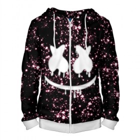 Мужская толстовка 3D на молнии с принтом Marshmello Stars в городе Новоалтайск, 100% полиэстер | длина до линии бедра, манжеты и пояс оформлены мягкой тканевой резинкой, двухслойный капюшон со шнурком для регулировки, спереди молния, по бокам два кармана | christopher | comstock | dj | dotcom | fortnite | friends | glitch | marshmallow | marshmello | star | stars | usa | глитч | диджей | друзья | звезды | зефир | комсток | космос | крис | мармелад | маршмэллоу | молнии | музыка | продюсер | сша |