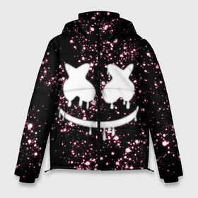 Мужская зимняя куртка 3D с принтом Marshmello Stars в городе Новоалтайск, верх — 100% полиэстер; подкладка — 100% полиэстер; утеплитель — 100% полиэстер | длина ниже бедра, свободный силуэт Оверсайз. Есть воротник-стойка, отстегивающийся капюшон и ветрозащитная планка. 

Боковые карманы с листочкой на кнопках и внутренний карман на молнии. | christopher | comstock | dj | dotcom | fortnite | friends | glitch | marshmallow | marshmello | star | stars | usa | глитч | диджей | друзья | звезды | зефир | комсток | космос | крис | мармелад | маршмэллоу | молнии | музыка | продюсер | сша |