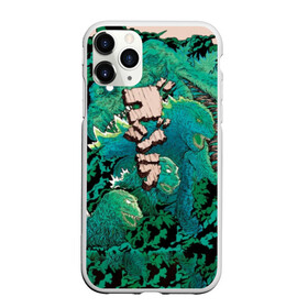 Чехол для iPhone 11 Pro матовый с принтом Годзилла в городе Новоалтайск, Силикон |  | godzilla | king of the monsters | годзила | годзилла 2 | король монстров