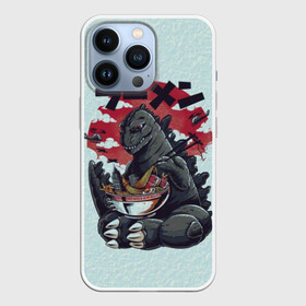 Чехол для iPhone 13 Pro с принтом Blue Godzilla в городе Новоалтайск,  |  | Тематика изображения на принте: godzilla | king of the monsters | годзила | годзилла 2 | король монстров