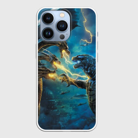 Чехол для iPhone 13 Pro с принтом ГОДЗИЛЛА в городе Новоалтайск,  |  | Тематика изображения на принте: godzilla | king of the monsters | годзила | годзилла 2 | король монстров