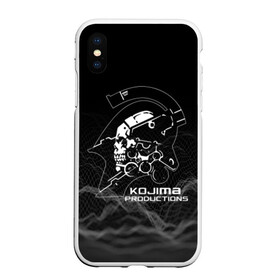 Чехол для iPhone XS Max матовый с принтом DEATH STRANDING в городе Новоалтайск, Силикон | Область печати: задняя сторона чехла, без боковых панелей | bridges | death stranding | fragile express | games | kojima | kojima productions | logo | ludens | игры | кодзима | лого | люденс
