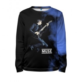 Детский лонгслив 3D с принтом Muse в городе Новоалтайск, 100% полиэстер | длинные рукава, круглый вырез горловины, полуприлегающий силуэт
 | muse | альтернативный | группа | доминик ховард | крис уолстенхолм | мосе | моус | моусе | муза | музе | музык | мусе | мьюз | мэттью беллами | прогрессивный | рок | симфонический | спейс | спейсрок