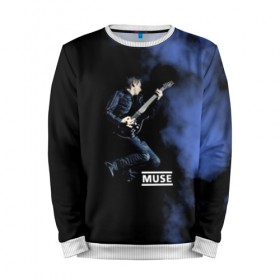 Мужской свитшот 3D с принтом Muse в городе Новоалтайск, 100% полиэстер с мягким внутренним слоем | круглый вырез горловины, мягкая резинка на манжетах и поясе, свободная посадка по фигуре | muse | альтернативный | группа | доминик ховард | крис уолстенхолм | мосе | моус | моусе | муза | музе | музык | мусе | мьюз | мэттью беллами | прогрессивный | рок | симфонический | спейс | спейсрок