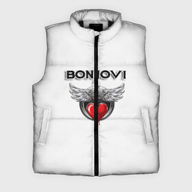 Мужской жилет утепленный 3D с принтом Bon Jovi в городе Новоалтайск,  |  | bon jovi | бон джови | музыка | музыкальная группа | песни | рок | рок группа | рокгруппа