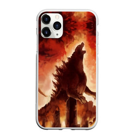 Чехол для iPhone 11 Pro матовый с принтом GODZILLA в городе Новоалтайск, Силикон |  | godzilla | king of the monsters | годзила | годзилла 2 | король монстров | фильмы