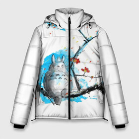 Мужская зимняя куртка 3D с принтом МОЙ СОСЕД ТОТОРО | MY NEIGHBOR TOTORO в городе Новоалтайск, верх — 100% полиэстер; подкладка — 100% полиэстер; утеплитель — 100% полиэстер | длина ниже бедра, свободный силуэт Оверсайз. Есть воротник-стойка, отстегивающийся капюшон и ветрозащитная планка. 

Боковые карманы с листочкой на кнопках и внутренний карман на молнии. | anime | forest | meme | my neighbor | protectors | tokyo | totoro | аниме | гибли | иероглиф | манга | миядзаки | мой сосед | стиль | тоторо | фентези | хаяо | япония