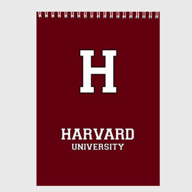 Скетчбук с принтом Harvard University_форма в городе Новоалтайск, 100% бумага
 | 48 листов, плотность листов — 100 г/м2, плотность картонной обложки — 250 г/м2. Листы скреплены сверху удобной пружинной спиралью | harvard university | гарвард | колледж | образование | студенты | сша | университет | школа