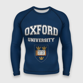 Мужской рашгард 3D с принтом University of Oxford_форма в городе Новоалтайск,  |  | university of oxford | англия | британия | великобритания | вуз | колледж | образование | оксфорд | студенты | университет | школа