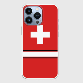 Чехол для iPhone 13 Pro с принтом Сборная Швейцарии в городе Новоалтайск,  |  | hockey | sport | switzerland | герб | надписи | сборная хоккея | сборная швейцарии | символика | спорт | спортсмен | форма | хоккей | чемпионат | чемпионат 2019