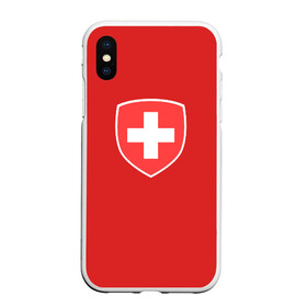 Чехол для iPhone XS Max матовый с принтом Сборная Швейцарии в городе Новоалтайск, Силикон | Область печати: задняя сторона чехла, без боковых панелей | hockey | sport | switzerland | герб | надписи | сборная хоккея | сборная швейцарии | символика | спорт | спортсмен | форма | хоккей | чемпионат | чемпионат 2019