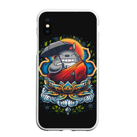 Чехол для iPhone XS Max матовый с принтом Мой сосед Тоторо в городе Новоалтайск, Силикон | Область печати: задняя сторона чехла, без боковых панелей | anime | forest | meme | my neighbor | protectors | tokyo | totoro | аниме | гибли | иероглиф | манга | миядзаки | мой сосед | стиль | тоторо | фентези | хаяо | япония