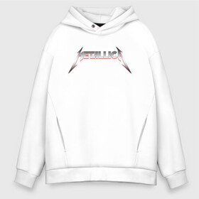 Мужское худи Oversize хлопок с принтом METALLICA METAL LOGO в городе Новоалтайск, френч-терри — 70% хлопок, 30% полиэстер. Мягкий теплый начес внутри —100% хлопок | боковые карманы, эластичные манжеты и нижняя кромка, капюшон на магнитной кнопке | matters metallica | music | nothing else | rock | trash metal | группа | музыка | музыканты | рок | трэш металл