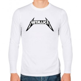 Мужской лонгслив хлопок с принтом METALLICA в городе Новоалтайск, 100% хлопок |  | matters metallica | music | nothing else | rock | trash metal | группа | музыка | музыканты | рок | трэш металл