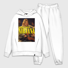 Мужской костюм хлопок OVERSIZE с принтом Kurt Cobain In Bloom в городе Новоалтайск,  |  | kurt cobain | music | nirvana | rock | кобейн | курт | курт кобейн | музыка | нирвана | рок