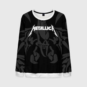 Мужской свитшот 3D с принтом METALLICA в городе Новоалтайск, 100% полиэстер с мягким внутренним слоем | круглый вырез горловины, мягкая резинка на манжетах и поясе, свободная посадка по фигуре | matters metallica | music | nothing else | rock | trash metal | группа | металлика | музыка | музыканты | рок | трэш металл