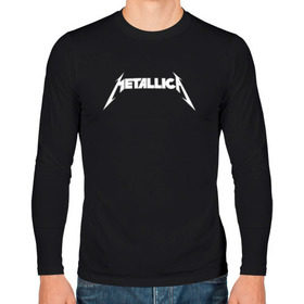 Мужской лонгслив хлопок с принтом METALLICA (НА СПИНЕ) в городе Новоалтайск, 100% хлопок |  | matters metallica | music | nothing else | rock | trash metal | группа | металлика | музыка | музыканты | рок | трэш металл