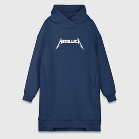 Платье-худи хлопок с принтом METALLICA (НА СПИНЕ) в городе Новоалтайск,  |  | Тематика изображения на принте: matters metallica | music | nothing else | rock | trash metal | группа | металлика | музыка | музыканты | рок | трэш металл