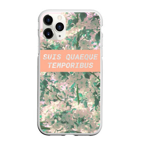 Чехол для iPhone 11 Pro матовый с принтом Всему свое время в городе Новоалтайск, Силикон |  | Тематика изображения на принте: retro | vaporwav | vaporwave | waporwave | вапорвэйв | вейпорвейв | весна | вэйпорвейв | девушке | латынь | мудрость | мысль | природа | ретро | стиль | философия | фото | цветы | цитаты | яблоня