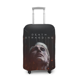 Чехол для чемодана 3D с принтом DEATH STRANDING - Cliff в городе Новоалтайск, 86% полиэфир, 14% спандекс | двустороннее нанесение принта, прорези для ручек и колес | cliff | death | game | games | hideo | kojima | logo | mads | mikkelsen | norman | porter | reedus | sam | stranding | дес | игра | игры | клифф | кодзима | лого | миккельсен | портер | ридус | стрендинг | сэм | хидео