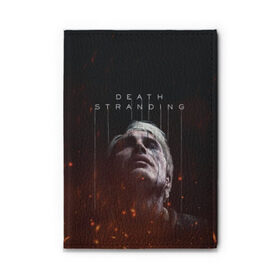 Обложка для автодокументов с принтом DEATH STRANDING - Cliff в городе Новоалтайск, натуральная кожа |  размер 19,9*13 см; внутри 4 больших “конверта” для документов и один маленький отдел — туда идеально встанут права | cliff | death | game | games | hideo | kojima | logo | mads | mikkelsen | norman | porter | reedus | sam | stranding | дес | игра | игры | клифф | кодзима | лого | миккельсен | портер | ридус | стрендинг | сэм | хидео