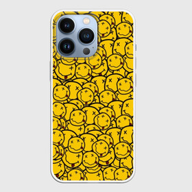 Чехол для iPhone 13 Pro с принтом NIRVANA в городе Новоалтайск,  |  | Тематика изображения на принте: music | nirvana | rip smile | rock | smile | группа | курт кобейн | музыка | нирвана | рок | смайл