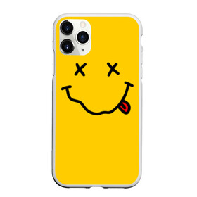 Чехол для iPhone 11 Pro матовый с принтом NIRVANA SMILE в городе Новоалтайск, Силикон |  | music | nirvana | rip smile | rock | smile | группа | курт кобейн | музыка | нирвана | рок | смайл