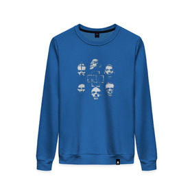 Женский свитшот хлопок с принтом Rammstein в городе Новоалтайск, 100% хлопок | прямой крой, круглый вырез, на манжетах и по низу широкая трикотажная резинка  | deutschland | duhastviel.mutter | hevy metal | meinteil | music | rammstein | rammsteinfan | ramshtain | rock | германия | метал | музыка | немцы | рамштаин | рамштайн | рамштейн | рок